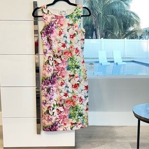 Joseph Ribkoff floral dress size 2